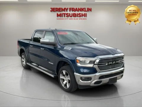 Blue 2019 Ram 1500 Laramie for sale in Kansas City, MO