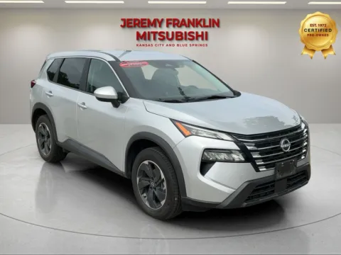 Silver 2024 Nissan Rogue SV for sale in Kansas City, MO