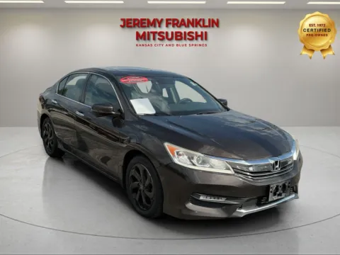 Brown 2016 Honda Accord EX-L for sale in Kansas City, MO