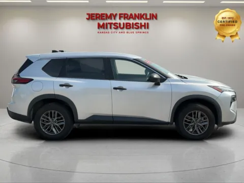 Photos of 2024 Nissan Rogue S for sale in Kansas City, MO at Jeremy Franklin Mitsubishi
