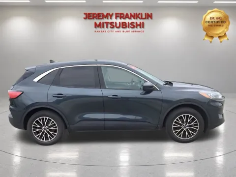 Photos of 2022 Ford Escape Plug-In Hybrid SEL for sale in Kansas City, MO at Jeremy Franklin Mitsubishi