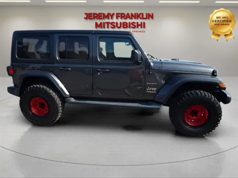 Photos of 2018 Jeep Wrangler Unlimited Sahara for sale in Kansas City, MO at Jeremy Franklin Mitsubishi