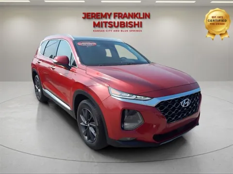 Red 2019 Hyundai Santa Fe Limited for sale in Kansas City, MO