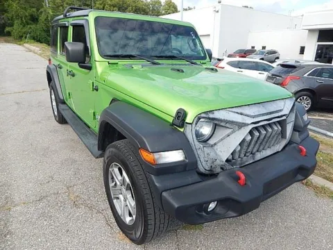 Another view of 2018 Jeep Wrangler Unlimited Sport S for sale in Kansas City, MO at Jeremy Franklin Mitsubishi