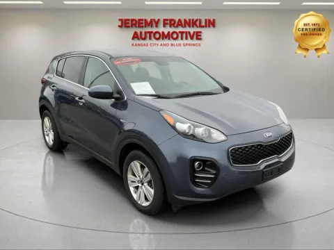 Blue 2018 Kia Sportage LX for sale in Blue Springs, MO