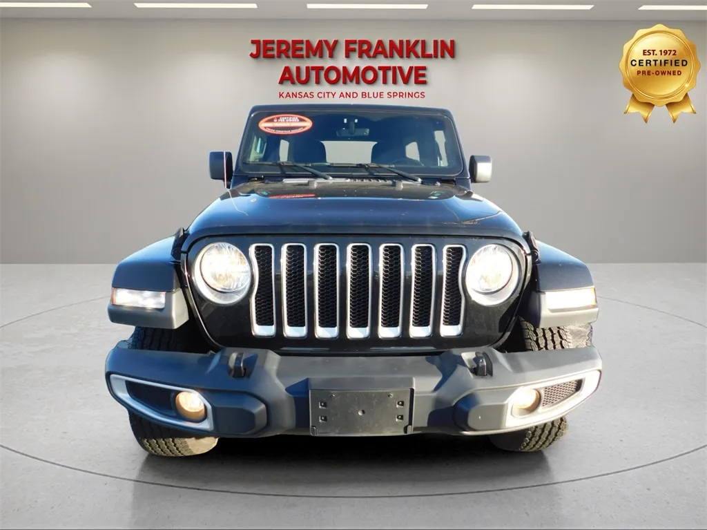 Another view of 2019 Jeep Wrangler Unlimited Sahara for sale in Blue Springs, MO at Jeremy Franklin Automotive of Blue Springs