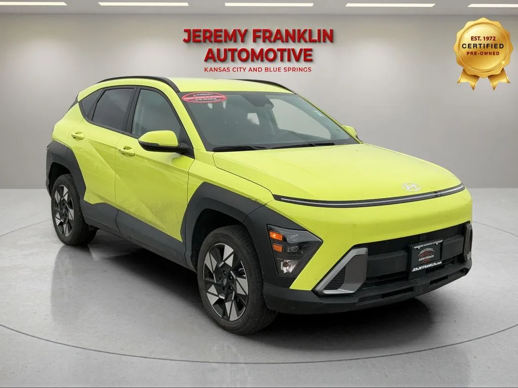 Yellow 2024 Hyundai Kona SEL for sale in Blue Springs, MO
