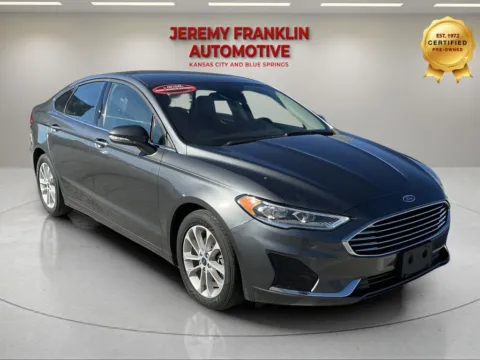 Gray 2020 Ford Fusion Hybrid SEL for sale in Blue Springs, MO