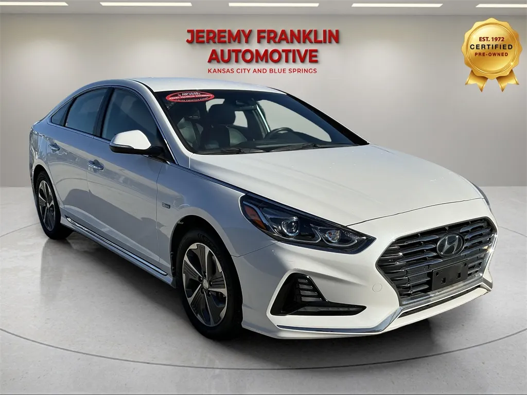 White 2019 Hyundai Sonata Plug-In Hybrid Limited for sale in Blue Springs, MO