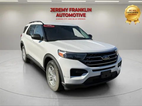 White 2020 Ford Explorer XLT for sale in Blue Springs, MO