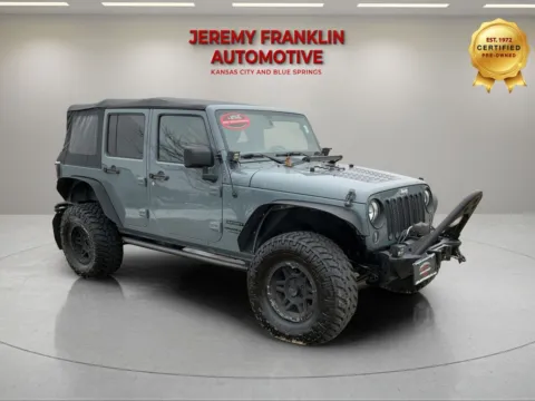 Photos of 2015 Jeep Wrangler Unlimited Sport for sale in Blue Springs, MO at Jeremy Franklin Automotive of Blue Springs