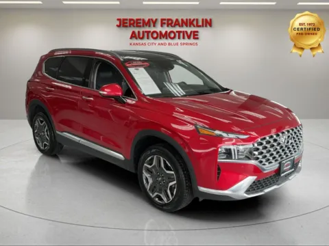 Red 2023 Hyundai Santa Fe Limited for sale in Blue Springs, MO