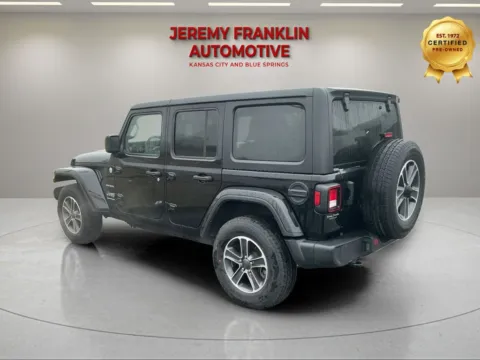 More photos of 2023 Jeep Wrangler Sahara at Jeremy Franklin Automotive of Blue Springs, MO
