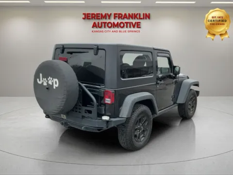 Another view of 2016 Jeep Wrangler Willys Wheeler for sale in Blue Springs, MO at Jeremy Franklin Automotive of Blue Springs