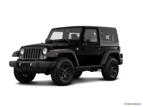 Black 2016 Jeep Wrangler Willys Wheeler for sale in Blue Springs, MO