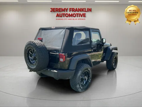 Another view of 2015 Jeep Wrangler Sport for sale in Blue Springs, MO at Jeremy Franklin Automotive of Blue Springs
