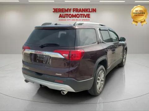 Another view of 2018 GMC Acadia SLT-2 for sale in Blue Springs, MO at Jeremy Franklin Automotive of Blue Springs