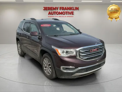Blue 2018 GMC Acadia SLT-2 for sale in Blue Springs, MO