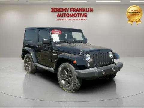 Black 2016 Jeep Wrangler Freedom Edition for sale in Blue Springs, MO