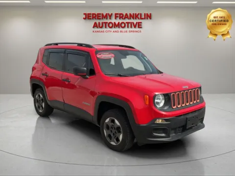 Red 2018 Jeep Renegade Sport for sale in Blue Springs, MO