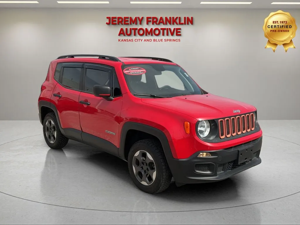 Red 2018 Jeep Renegade Sport for sale in Blue Springs, MO