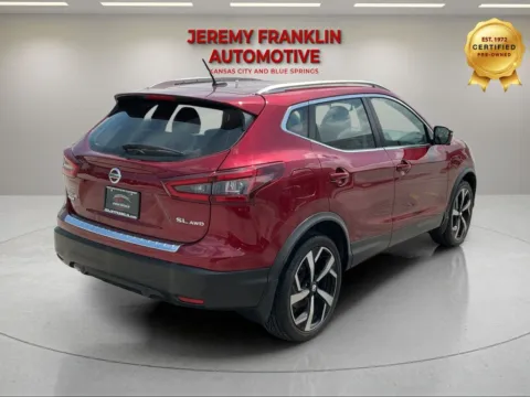 Another view of 2022 Nissan Rogue Sport SL for sale in Blue Springs, MO at Jeremy Franklin Automotive of Blue Springs