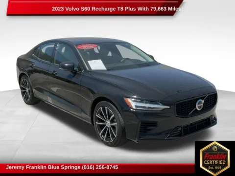 Black 2023 Volvo S60 Recharge Plug-In Hybrid T8 Plus Dark Theme for sale in Blue Springs, MO