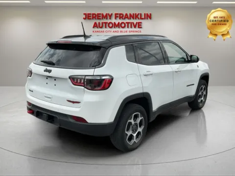 Another view of 2022 Jeep Compass Trailhawk for sale in Blue Springs, MO at Jeremy Franklin Automotive of Blue Springs