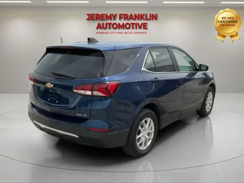 Another view of 2022 Chevrolet Equinox LT for sale in Blue Springs, MO at Jeremy Franklin Automotive of Blue Springs
