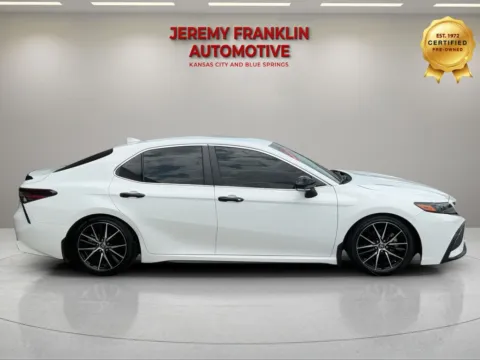 Photos of 2024 Toyota Camry SE for sale in Blue Springs, MO at Jeremy Franklin Automotive of Blue Springs