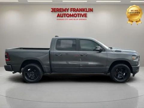Photos of 2021 Ram 1500 Big Horn/Lone Star for sale in Blue Springs, MO at Jeremy Franklin Automotive of Blue Springs