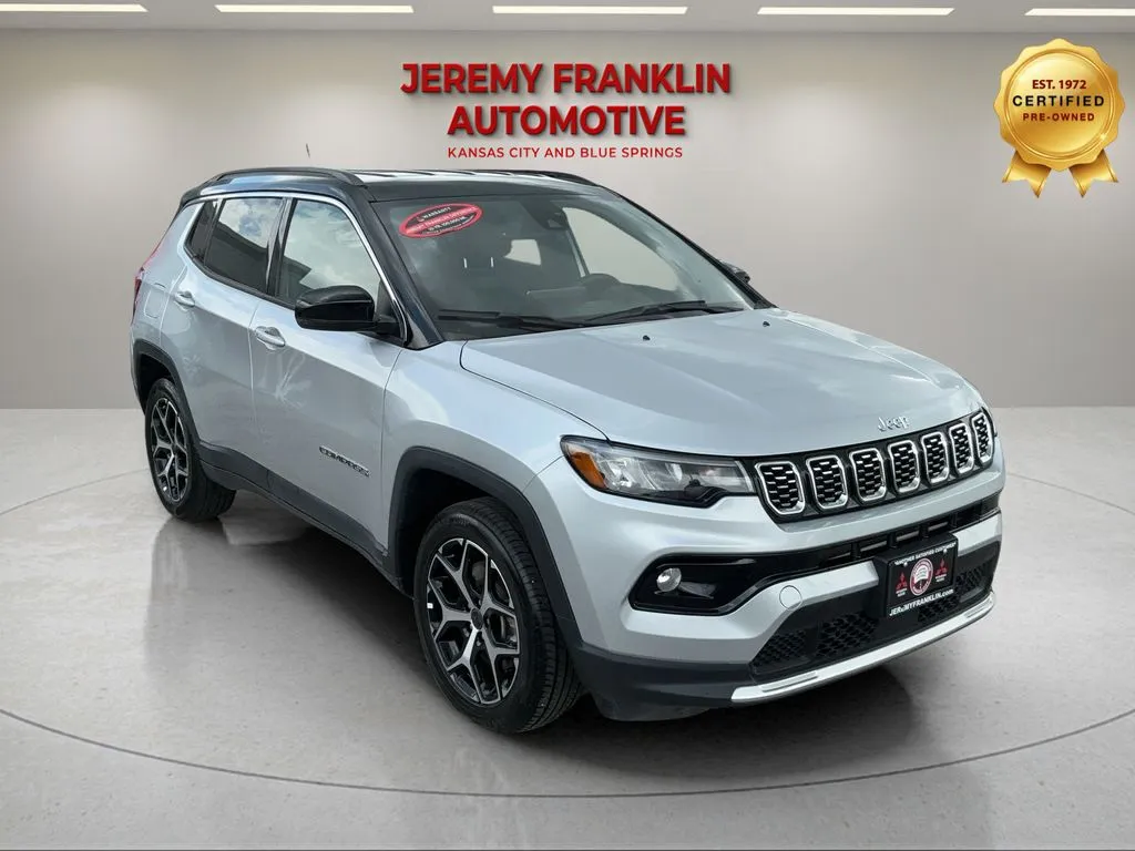 Silver 2025 Jeep Compass Limited for sale in Blue Springs, MO