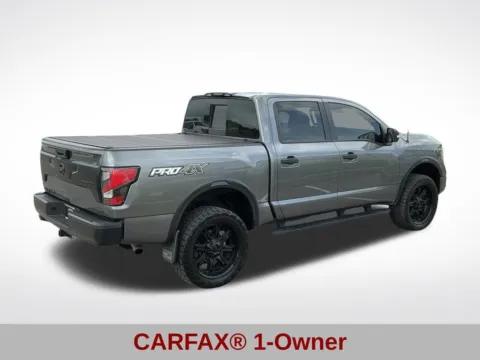 Photos of 2021 Nissan Titan PRO-4X for sale in Blue Springs, MO at Jeremy Franklin Automotive of Blue Springs