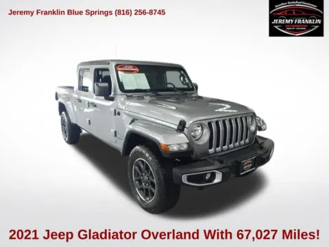 Silver 2021 Jeep Gladiator Overland for sale in Blue Springs, MO