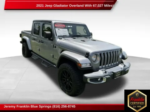 Silver 2021 Jeep Gladiator Overland for sale in Blue Springs, MO