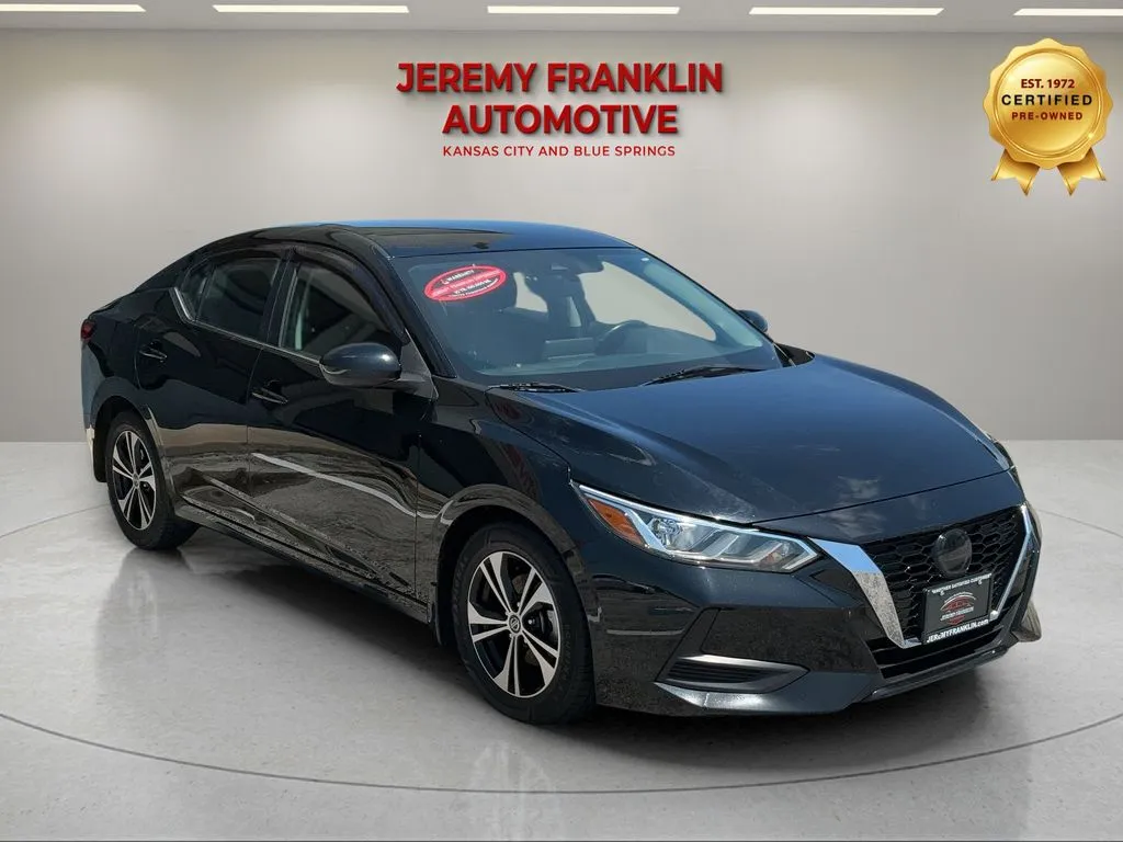 Black 2022 Nissan Sentra SV for sale in Blue Springs, MO