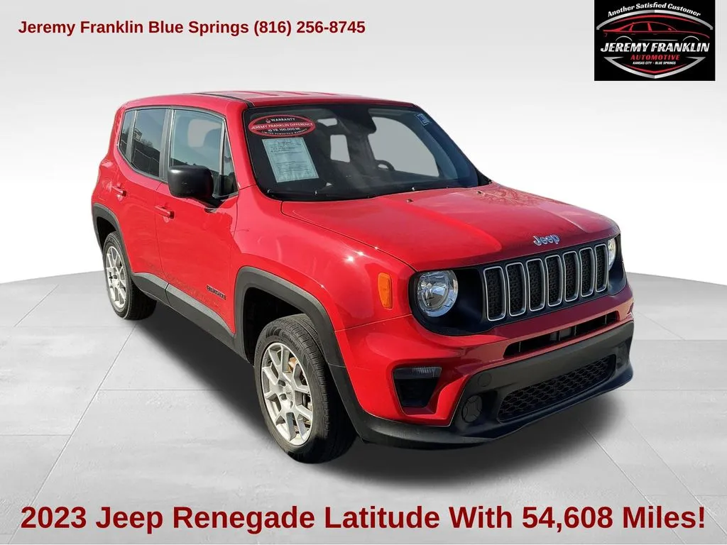 Red 2023 Jeep Renegade Latitude for sale in Blue Springs, MO