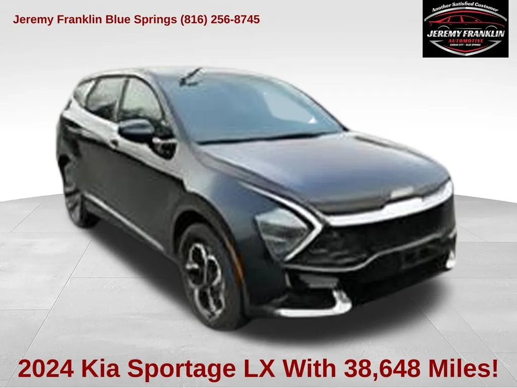 Black 2024 Kia Sportage LX for sale in Blue Springs, MO