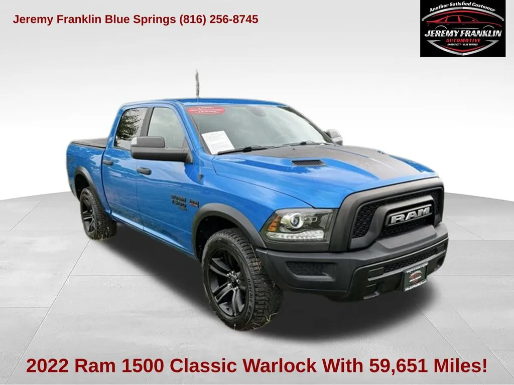 Blue 2022 Ram 1500 Classic Warlock for sale in Blue Springs, MO