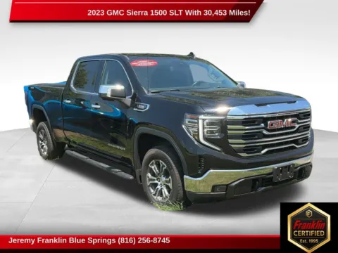 Black 2023 GMC Sierra 1500 SLT for sale in Blue Springs, MO