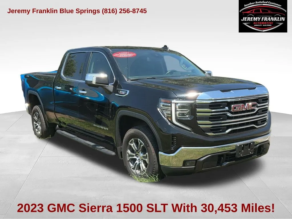 Black 2023 GMC Sierra 1500 SLT for sale in Blue Springs, MO