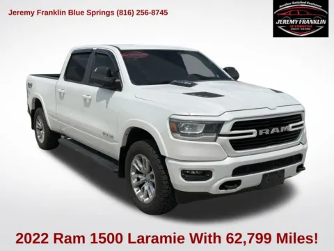White 2022 Ram 1500 Laramie for sale in Blue Springs, MO