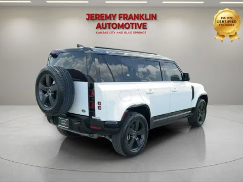 Photos of 2022 Land Rover Defender 110 X-Dynamic SE for sale in Blue Springs, MO at Jeremy Franklin Automotive of Blue Springs