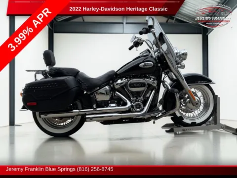 Black 2022 Harley-Davidson Heritage Classic for sale in Blue Springs, MO