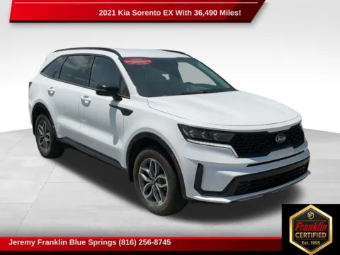 White 2021 Kia Sorento EX for sale in Blue Springs, MO