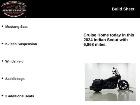 Another view of 2024 Indian Scout ABS for sale in Blue Springs, MO at Jeremy Franklin Automotive of Blue Springs