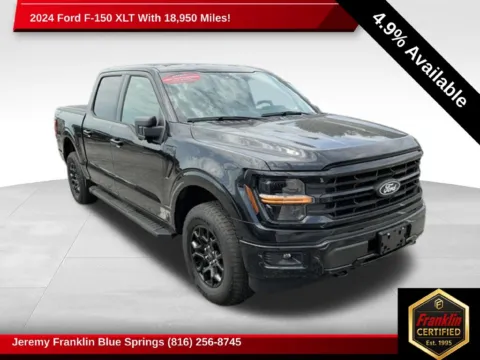 Black 2024 Ford F-150 XLT for sale in Blue Springs, MO