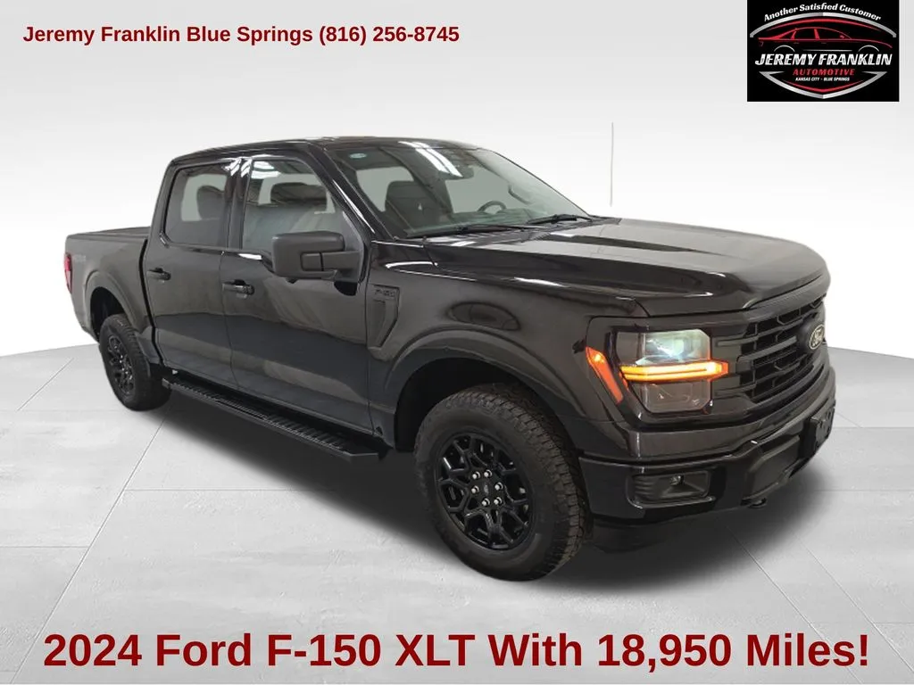 Black 2024 Ford F-150 XLT for sale in Blue Springs, MO