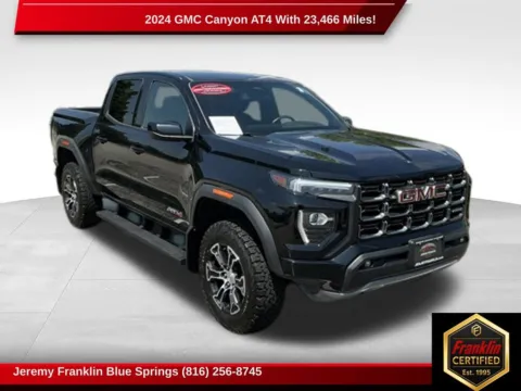 Black 2024 GMC Canyon AT4 for sale in Blue Springs, MO