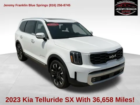 White 2023 Kia Telluride SX for sale in Blue Springs, MO